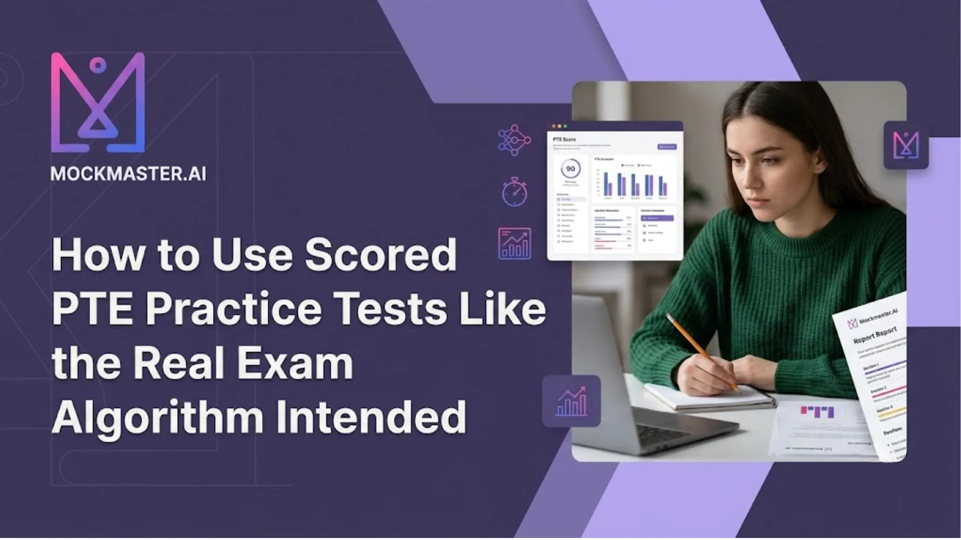 How to Use Scored PTE Practice Tests Like the Real Exam Algorithm Intended